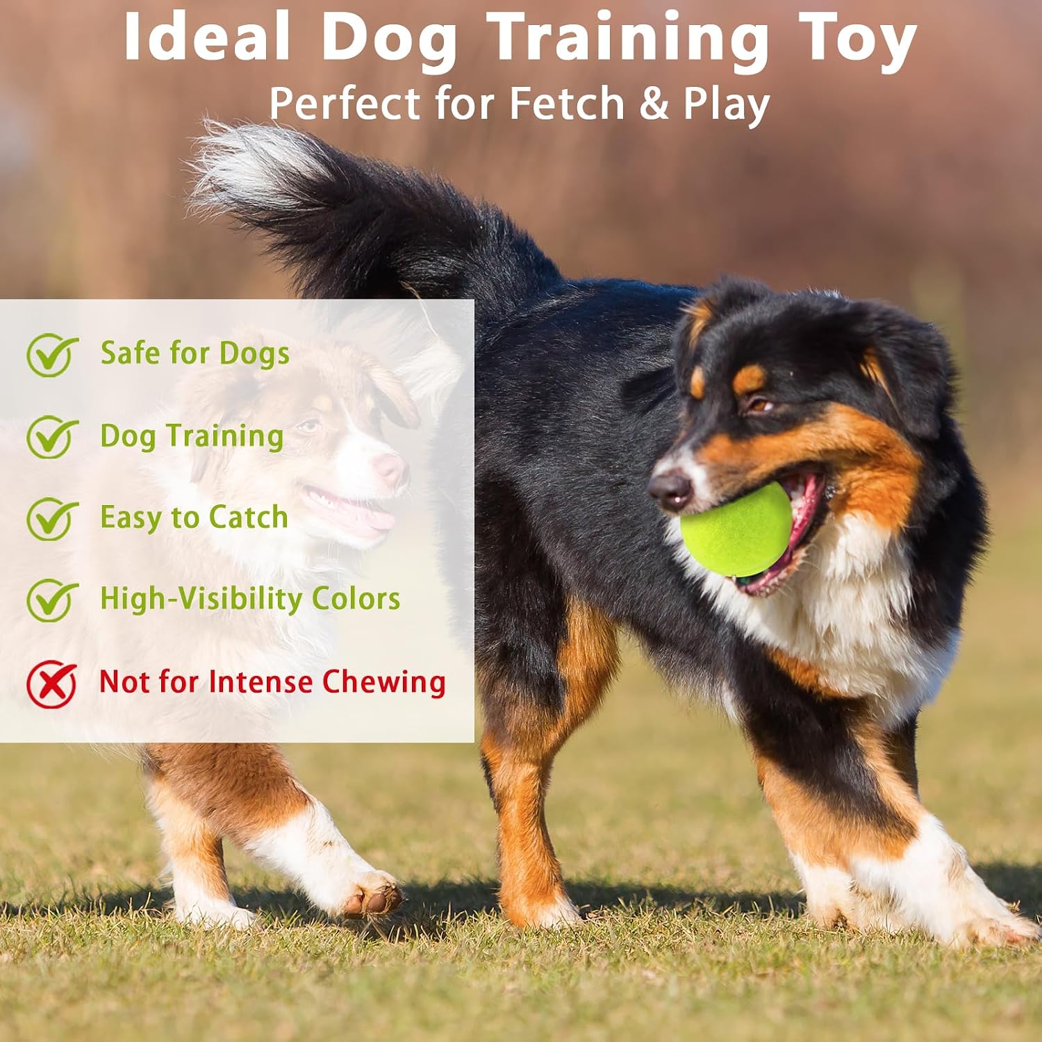 Tennis Balls,8/18/40/90 Pack Training Tennis Balls Practice Balls with Mesh Bag for Easy Transport, Pet Dog Playing Balls, fit for Beginner Training Ball - Image 6