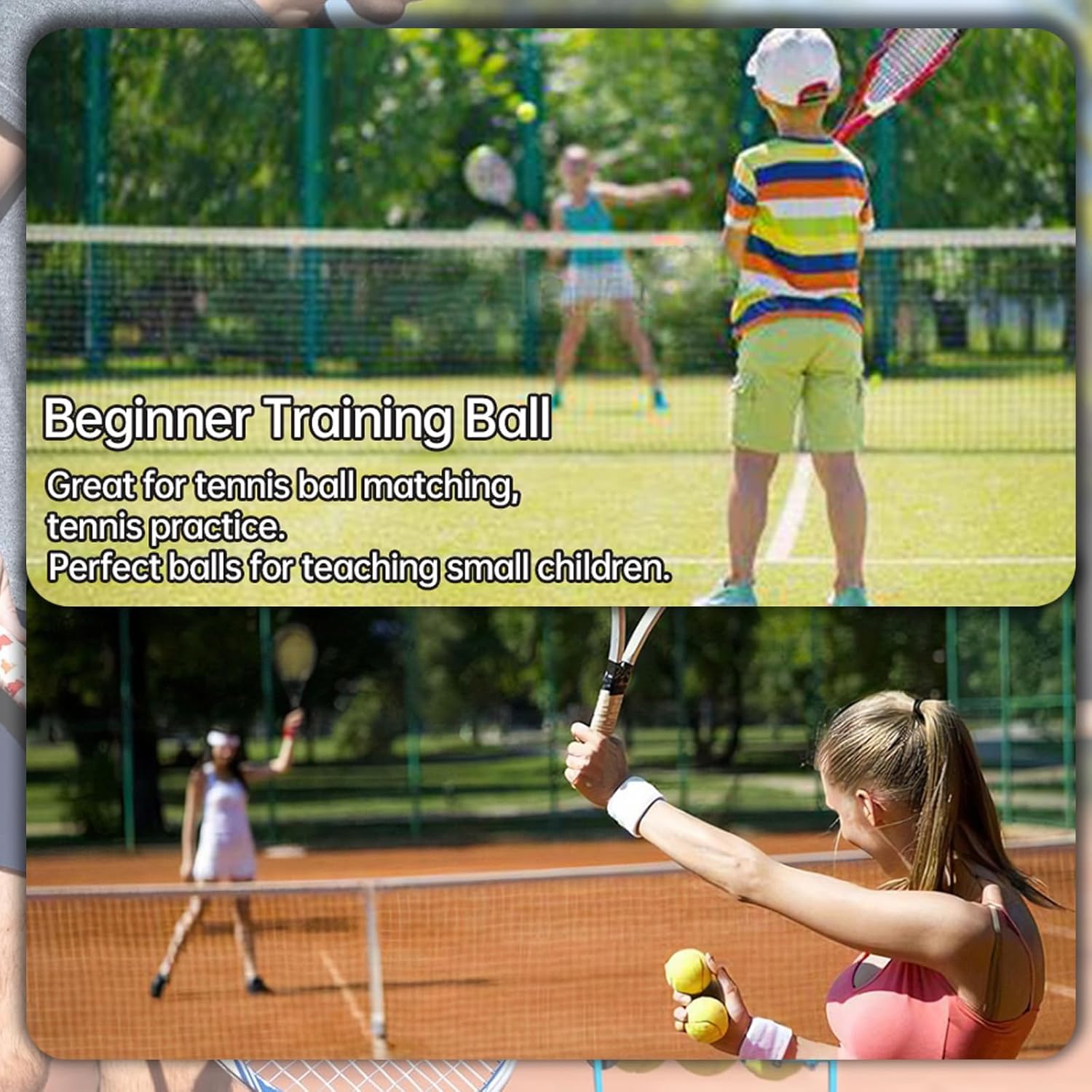 Magicorange Tennis Balls,Advanced Training Tennis Balls Practice Ball, Pet Dog Playing Balls,Good for Beginner Training Ball - Image 6