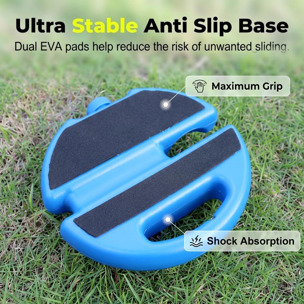 Tennis Ball Training Baseboard, Portable Tennis Rebound Board for Solo Practice, Tennis Practice Rebounder for Backyard, Garage, Home Court, Solo Tennis Trainer for Adults, and Beginners - Image 5