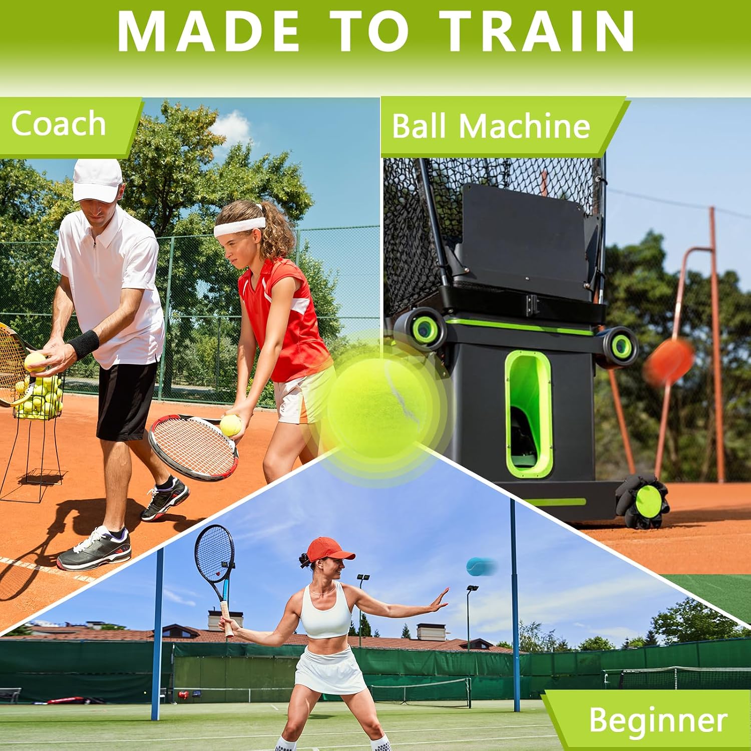 Tennis Balls,8/18/40/90 Pack Training Tennis Balls Practice Balls with Mesh Bag for Easy Transport, Pet Dog Playing Balls, fit for Beginner Training Ball - Image 4