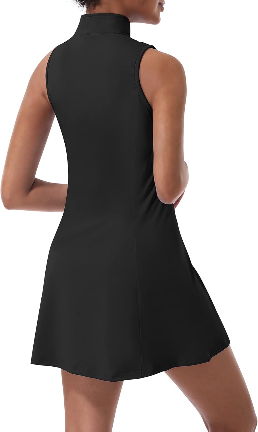 Tennis Dress for Women, Tennis Golf Dresses with Built in Shorts and Pockets for Sleeveless Workout Athletic Dresses - Image 2
