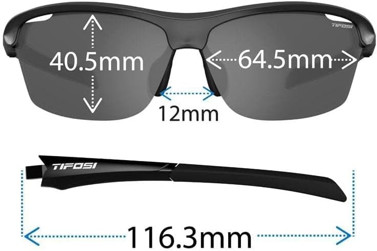 Tifosi Intense Sport Sunglasses Men & Women - Ideal For Golf, Pickleball, Running & Tennis. Vented Lenses Prevent Fogging - Image 2