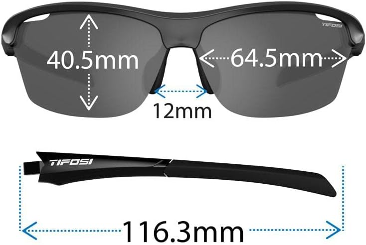 Tifosi Intense Sport Sunglasses Men & Women - Ideal For Golf, Pickleball, Running & Tennis. Vented Lenses Prevent Fogging - Image 2