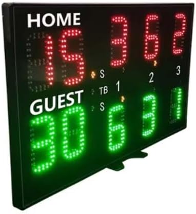 Professional Tennis Digital Scoreboard, Electronic Scoreboard with Remote Control, Indoor and Outdoor - Image 3