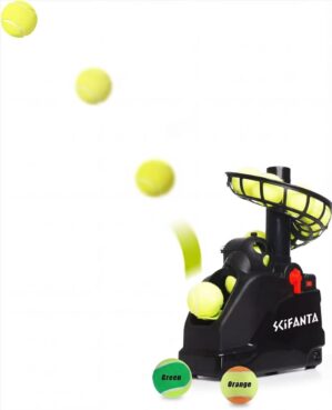 SCIFANTA Portable Tennis Ball Tosse...
