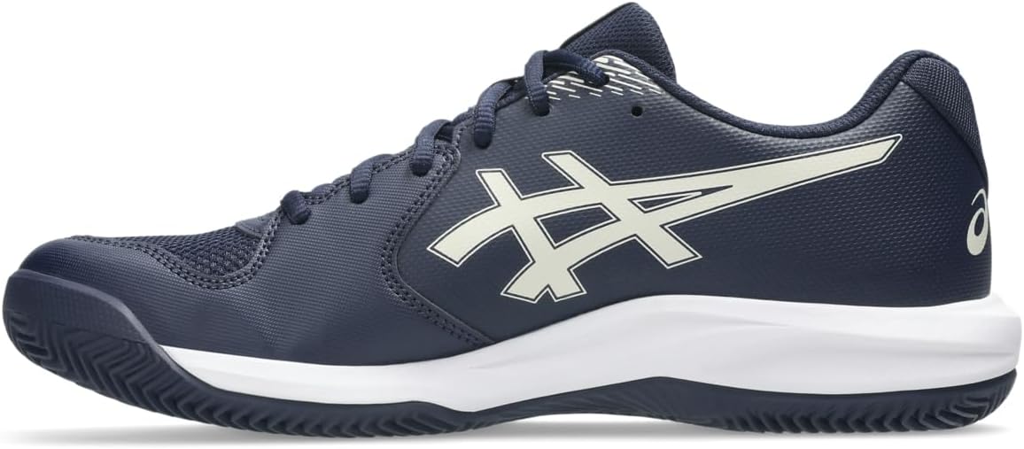 ASICS Men's Gel-Dedicate 9 Clay Tennis Shoes, 9.5, White/Vintage Khaki - Image 4