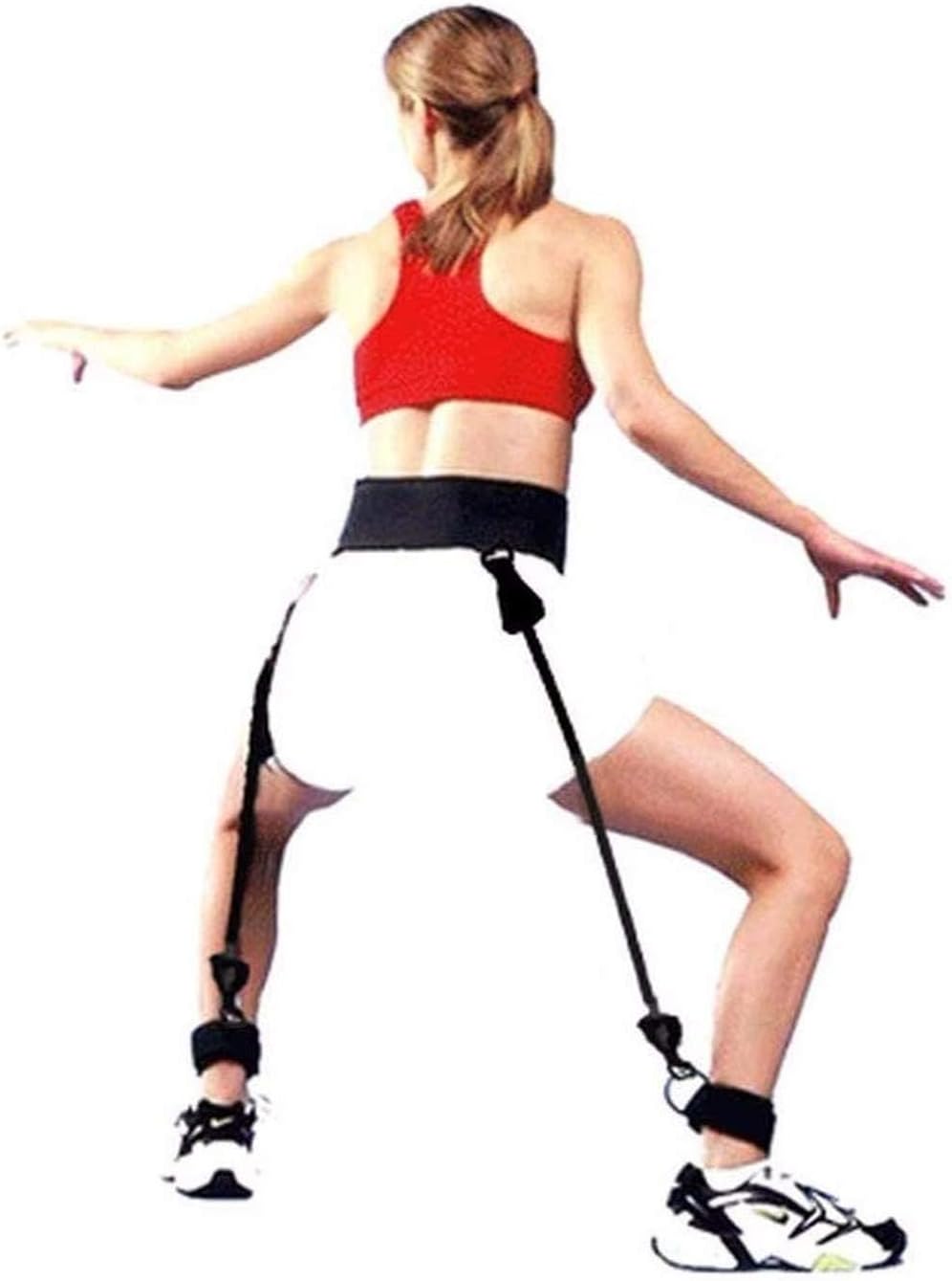 Vertical Jumping Trainer Jump Resistance Bands Leg Strength Basketball Volleyball Football Tennis Leg Agility Training | Leg Strength Training, Basketball Volleyball Football Tennis, Leg Agility Training - Image 3