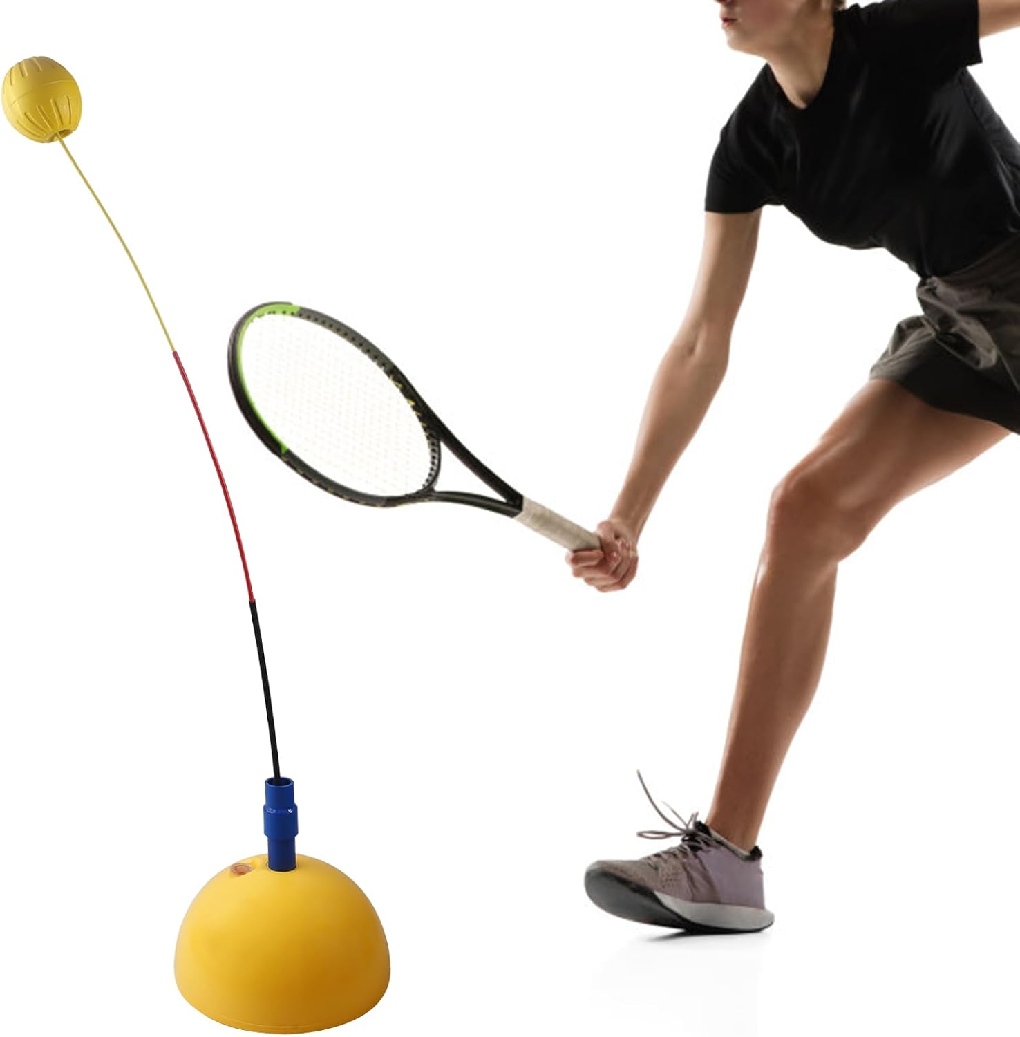 Professional Tennis Swing Trainer, Tennis Trainer Aid Practice Tool for Beginners Improve Skills of & Downs Abs - Image 2