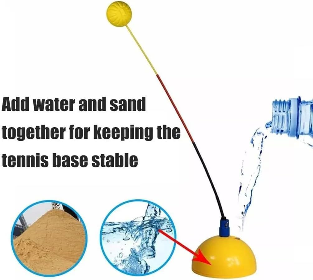 Kids Rebound Ball for Solo Tennis Practice - Indoor/Outdoor Rebounder Device - Strengthen Muscle Memory & Correct Posture - Image 6