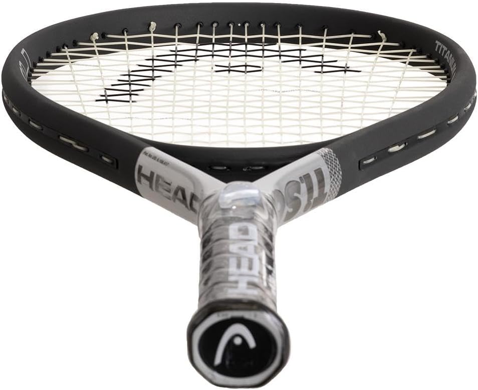 HEAD Ti S6 Tennis Racket - Pre-Strung Head Heavy Balance 27.75 Inch Adult Racquet - 4 1/4 in Grip - Image 3