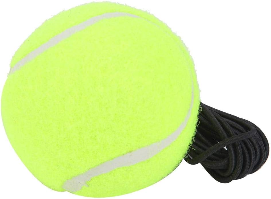 Tennis Ball with Elastic Rubber String for Solo Practice – Beginner Training Aid, Rubber Woolen Trainer Ball for Tennis Drills - Image 7
