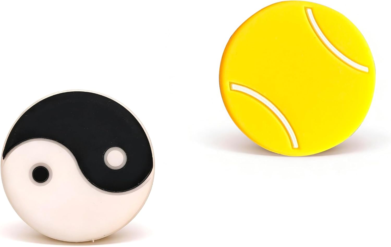 2pcs Tennis Dampener Racket Shock Absorber Vibration for Improved Feel and Arm Comfort Vibration Dampener Durable Rubber