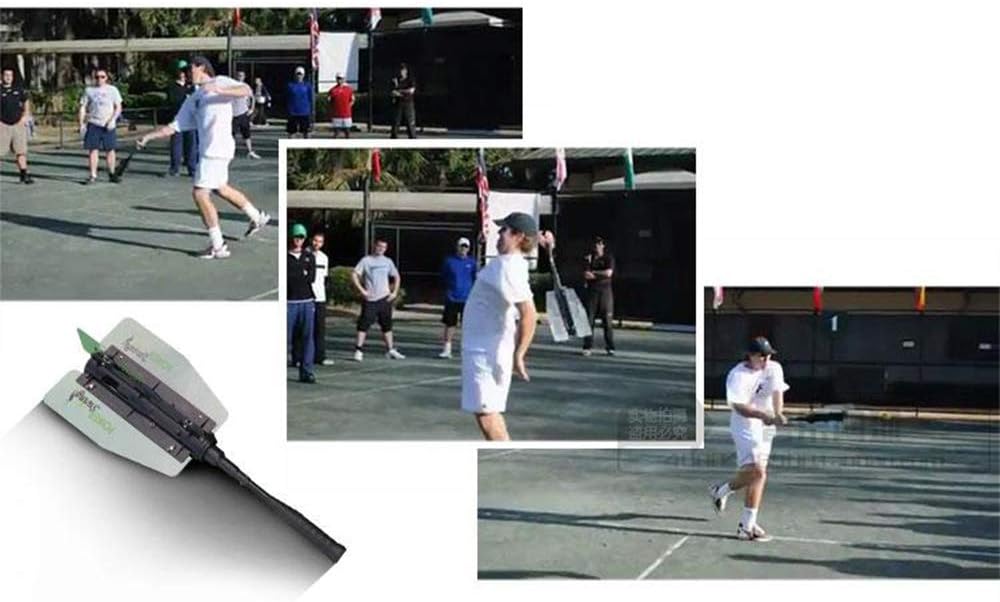Power Resistance Tennis Racket Swing Trainer Practice Aid Speed Training Grip Which is Very Useful and Convenient. - Image 6