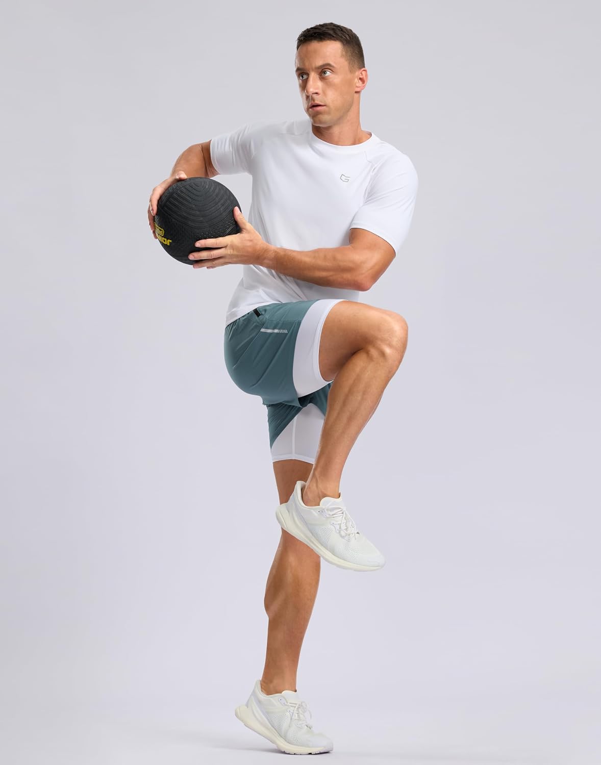 G Gradual Men's Athletic Workout T-Shirts Moisture Wicking Cooling Running Shirts Short Sleeve Performance Tee for Gym Tennis - Image 7