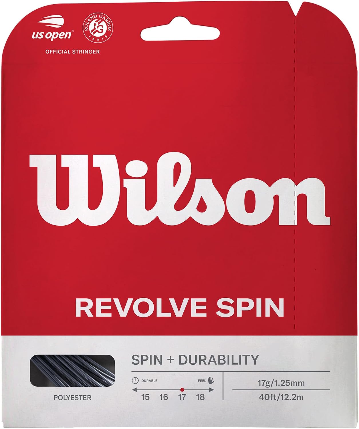 Wilson Revolve Spin 17 String Set – Unisex