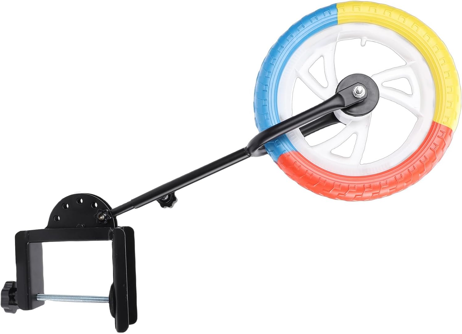 Table Tennis Trainer, Adjustable Height Angle Training Device for Single Player Practice, with Clamp Fits Tables Up to 11cm, Suitable for Indoor Outdoor Use