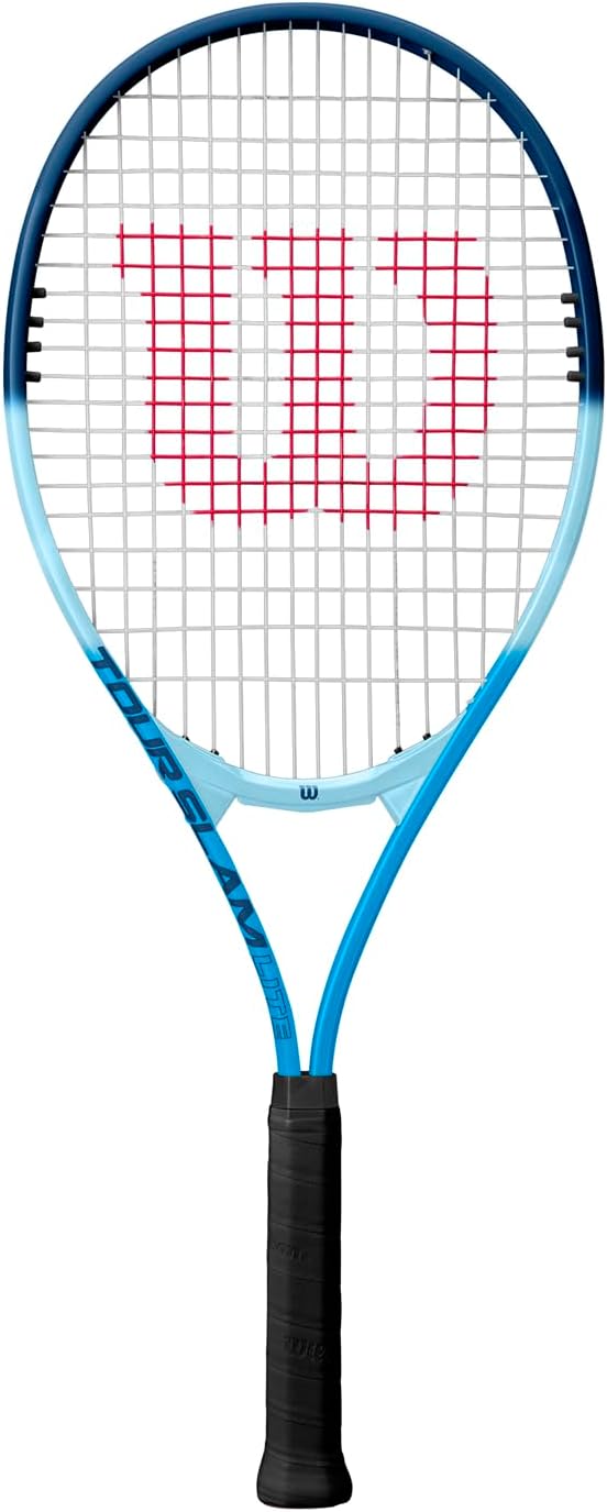 Wilson Tour Slam Lite Tennis Racket - Blue, Grip Size 3-4 3/8"