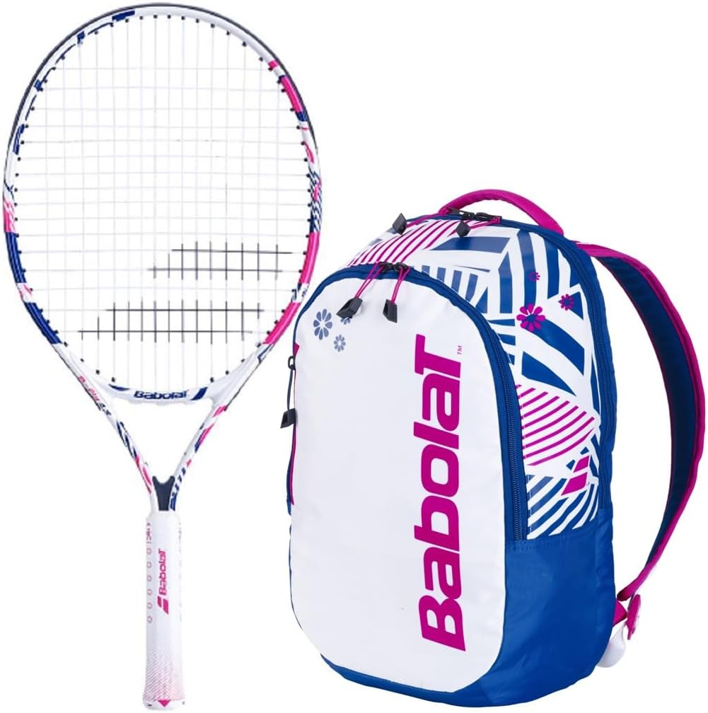 Babolat B'Fly Jr Tennis Racquet Bundled with a Bag (Add Optional Tennis Balls & Grips)