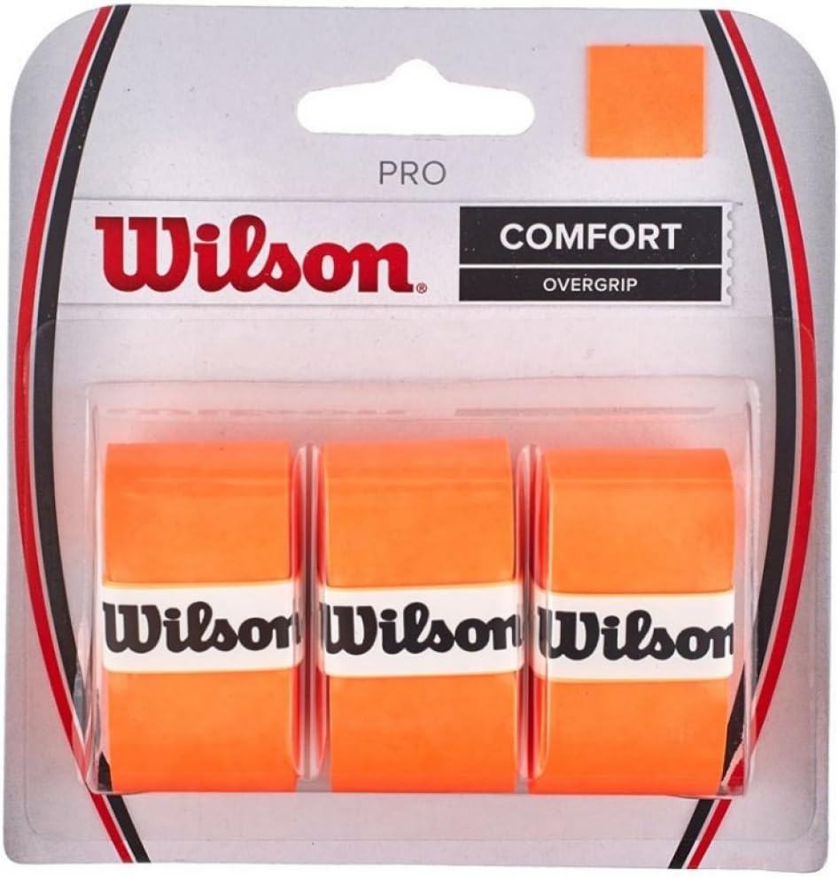 Wilson Pro Overgrip Tennis Racket Grips - Pack of 3