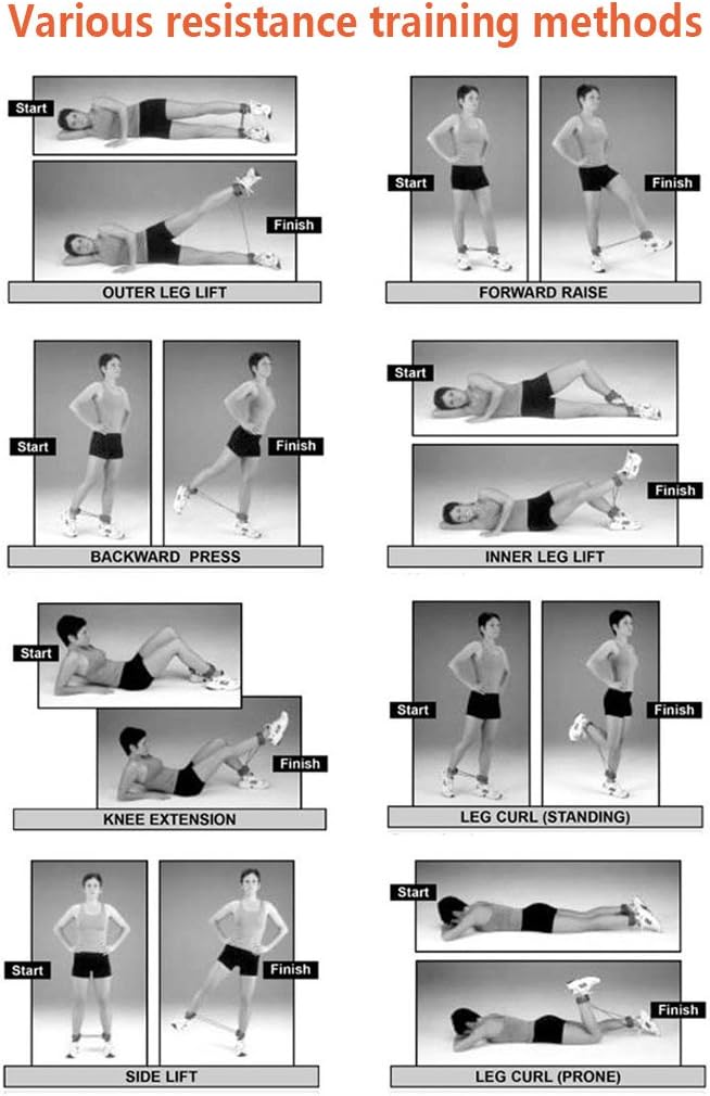 Ankle Resistance Training Speed and Agility Training Tool Ankle Resistance Bands for Football Basketball Taekwondo Yoga Boxing Soccer Kick Boxing Thai Punch Karate Running - Image 5