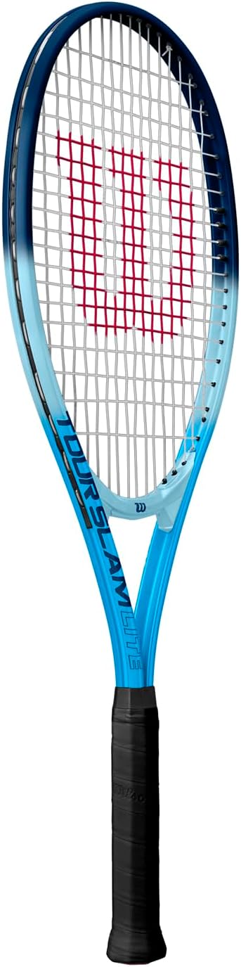 Wilson Tour Slam Lite Tennis Racket - Blue, Grip Size 3-4 3/8" - Image 2