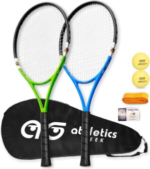 Tennis Rackets 2 Pack for Beginners...
