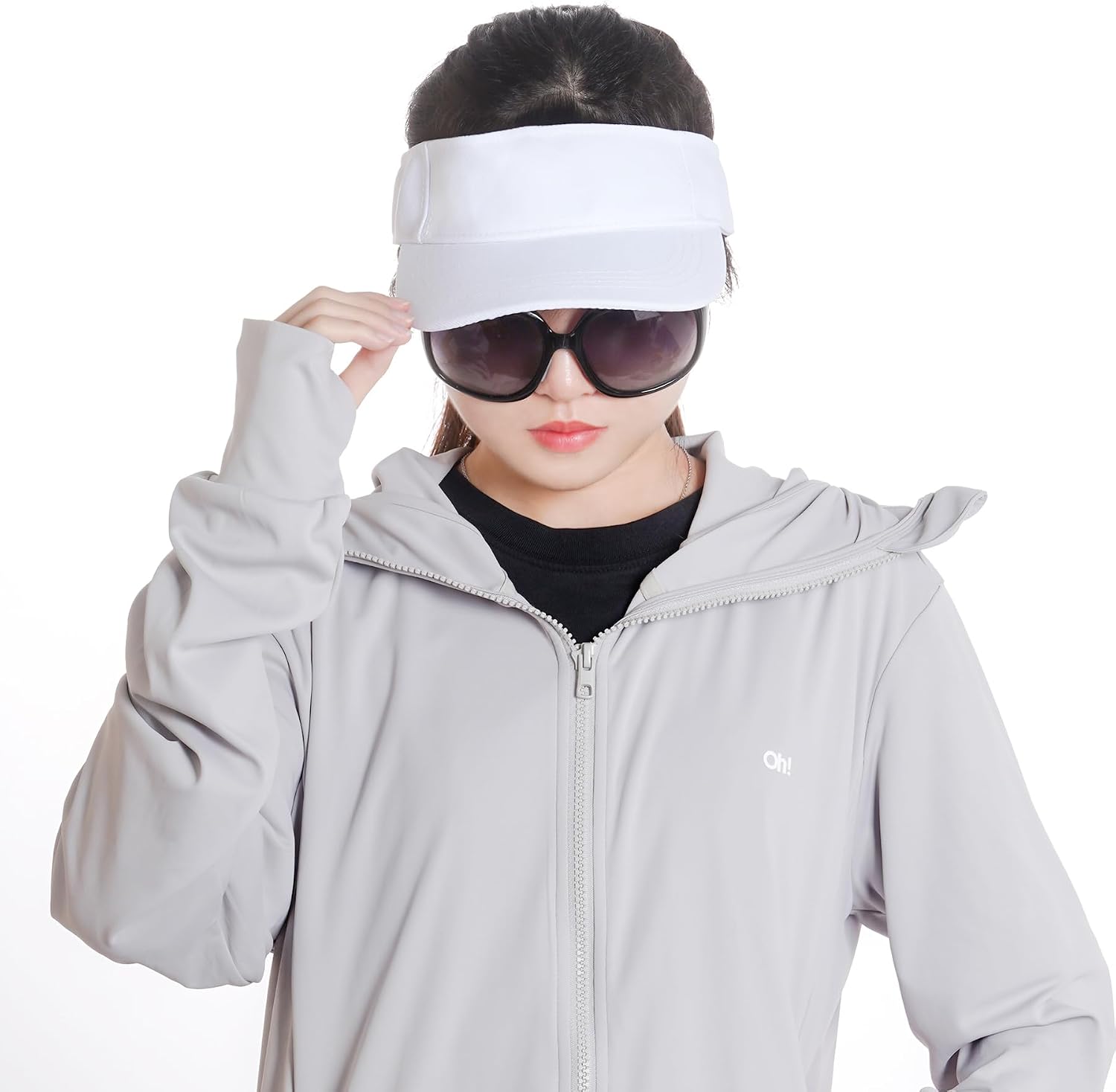 Marrywindix 1 Piece of Sport Wear Athletic Visor Sun Sports Visor Hat Visor Adjustable Cap for Women and Men (One Size) - Image 6