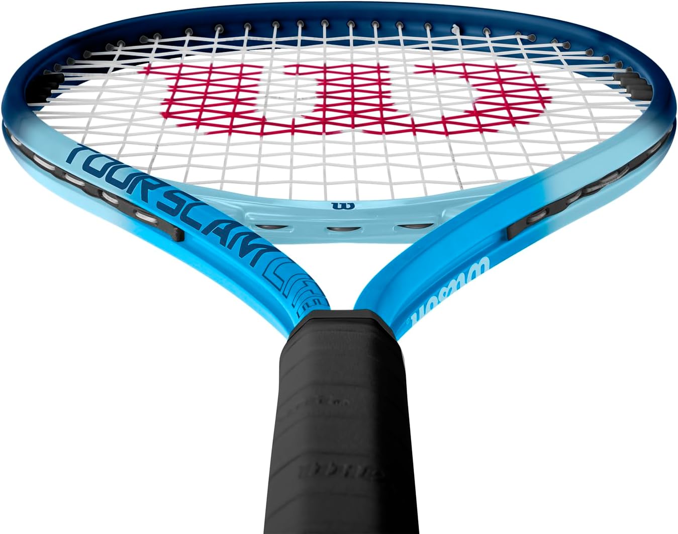 Wilson Tour Slam Lite Tennis Racket - Blue, Grip Size 3-4 3/8" - Image 4