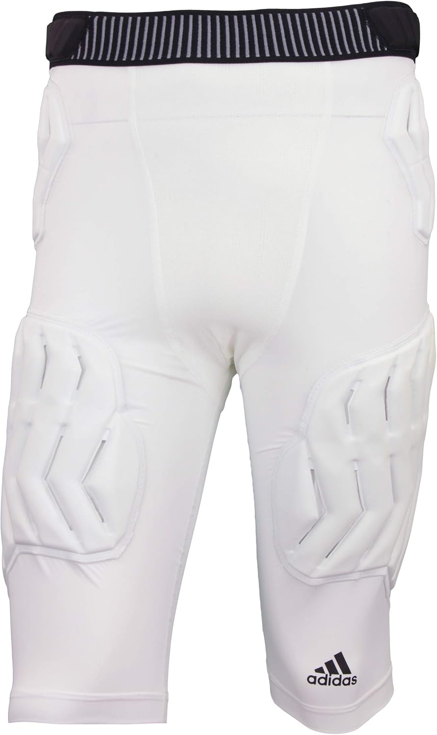 adidas Men's WHT Padded Short Size - Image 3