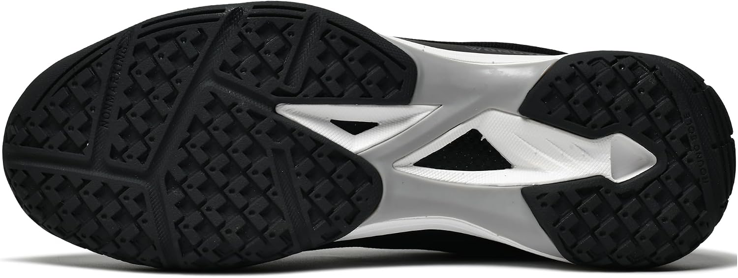 Men's Hard Court Tennis Shoes, Carbon Fiber Midfoot Plate for Stability, Anti-Slip TPU Outsole, Breathable Mesh Upper, Size 8-12 - Image 6