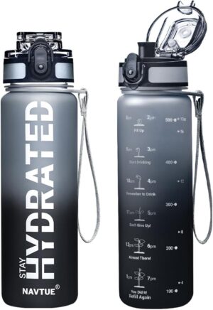 Water Bottle 16.9 oz Motivational T...