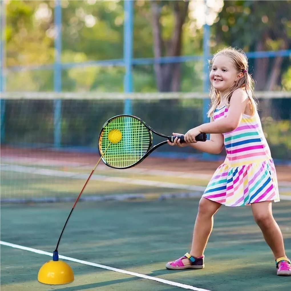 Tennis Trainer Rebound Ball Solo Tennis Training Equipment Practice Rebounder Strengthen Overall Muscle Memory Correct Body Posture - Image 2