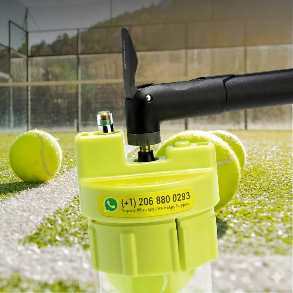 BALL RESCUER: Tennis Ball Pressurizer – Converts Compatible Tennis Ball Container into a 30 psi Ball Pressurizer & Extends Ball Life (Pump & Container not Included in Standard and Standard Plus) - Image 2