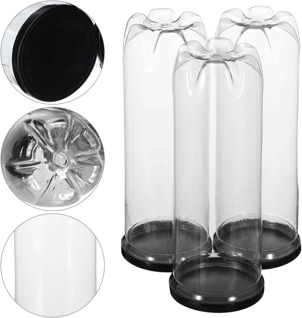 3Pcs Tennis Ball Holder Portable Multi-Function Storage Bottle for Tennis Balls Transparent Container with Lid Wear-Resistant - Image 7