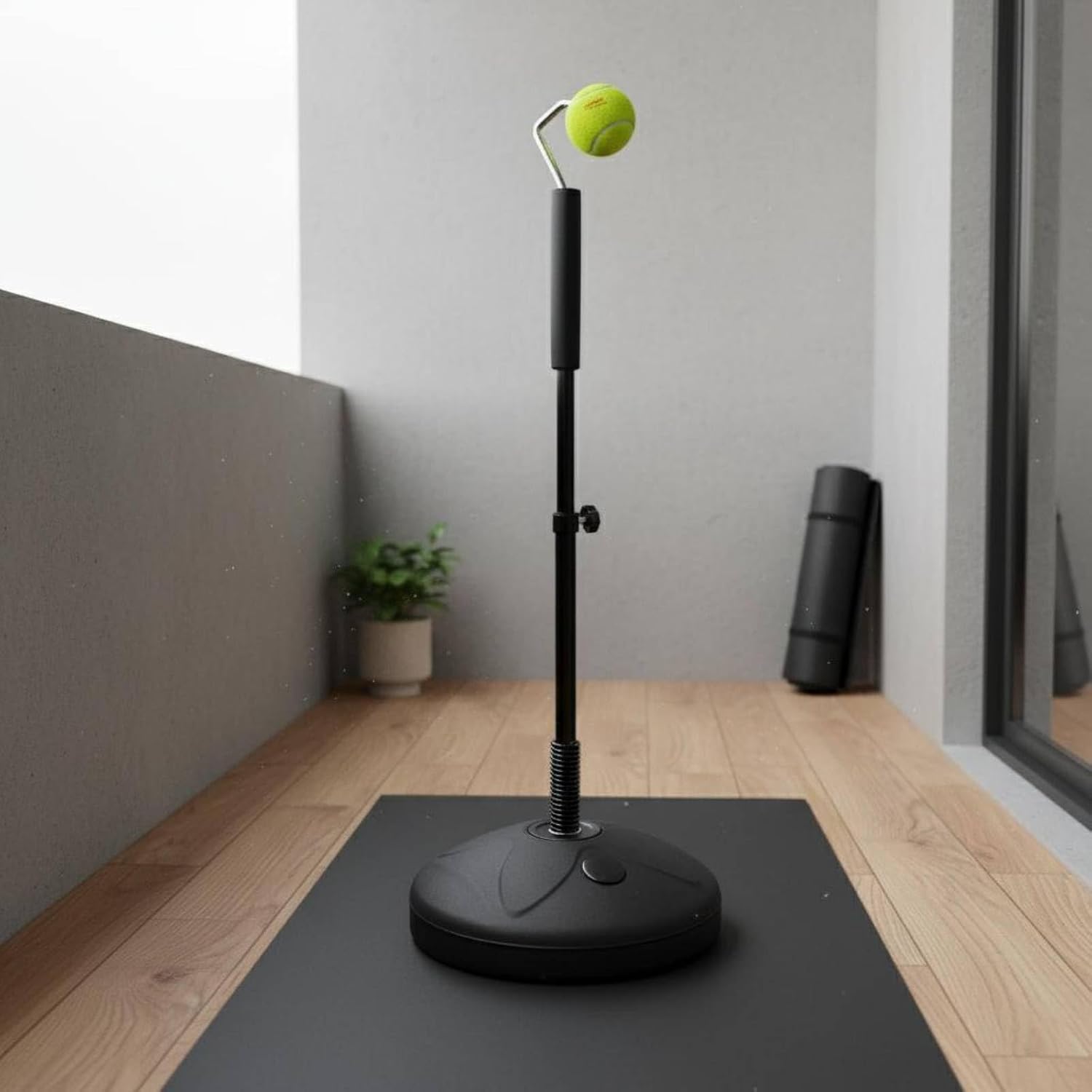 Tennis Serve Stable Return Practice Beginner Friendly Sports Training Gear for Beginners, Beginner Basic Model Tennis Trainer 6 Training Modes/Adjustable Height - Image 4