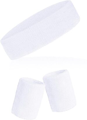 Sucrain 3 Pieces Sweatbands Set, 1 ...