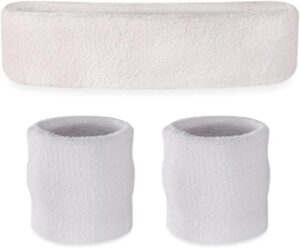 Suddora Sweatbands Set, Moisture Wi...