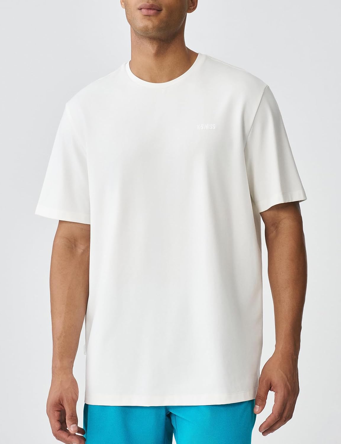 K-Swiss Men's Tennis Graphic T-Shirt - Silky Soft Premium Breathable Athletic Workout Short Sleeve Casual Tee - Image 2
