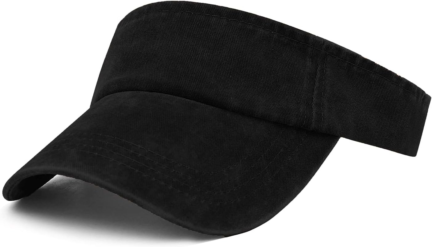 ANDICEQY Sport Sun Visor Hats Adjustable Empty Top Baseball Cap Cotton Ball Caps for Women and Men - Image 3