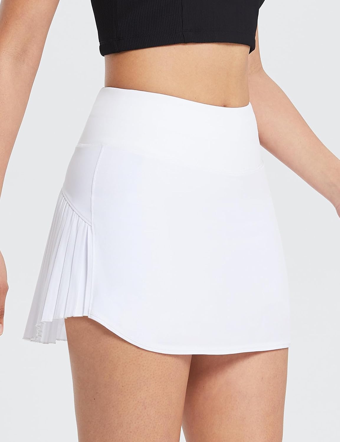 baleaf Women's Pleated Tennis Skirt Golf Skorts for Woman High Waisted Lightweight Athletic Shorts Pockets - Image 2