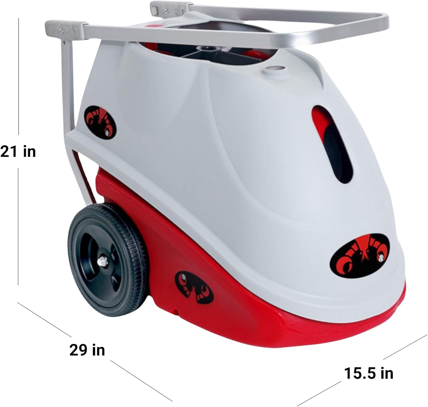 LOBSTER Sports Elite Tennis Ball Machine - Auto Portable Tennis Ball Launcher, Preloaded & Custom Drills, Spin Control, Lob Elevation Switch, Ball Speed (up to 80MPH), with Multi-Function Remote - Image 3