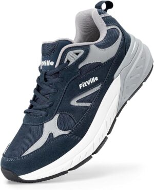 FitVille Wide Walking Shoes for Men...