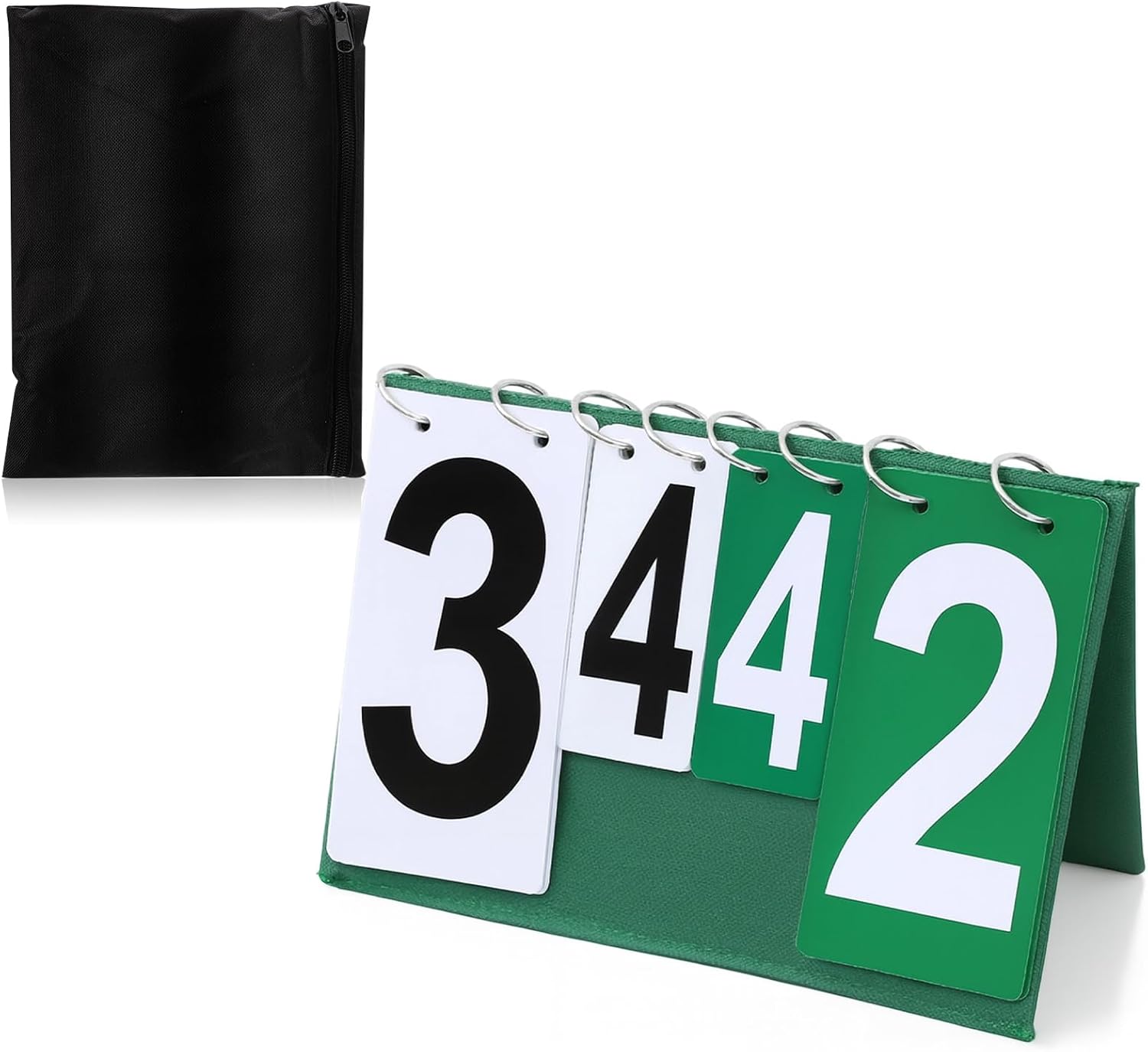 Over Net Tennis Score Keeper Flip Scoreboards Portable for Volleyball Basketball Coaching Tennis Outdoor