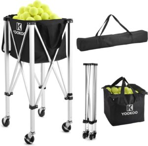 YooKoo Tennis Ball Hopper for 150 B...
