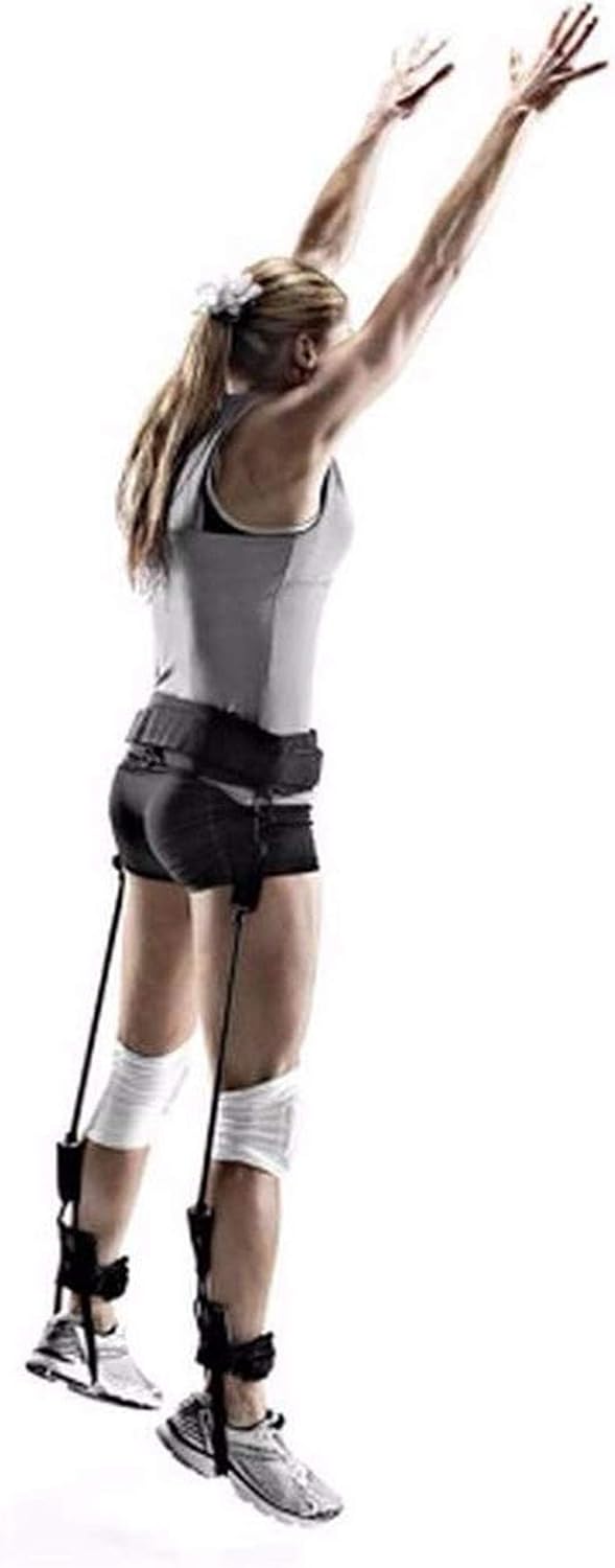 Vertical Jumping Trainer Jump Resistance Bands Leg Strength Basketball Volleyball Football Tennis Leg Agility Training | Leg Strength Training, Basketball Volleyball Football Tennis, Leg Agility Training - Image 2