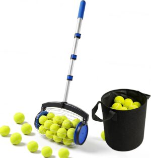 zozen Tennis Ball Picker with Stora...