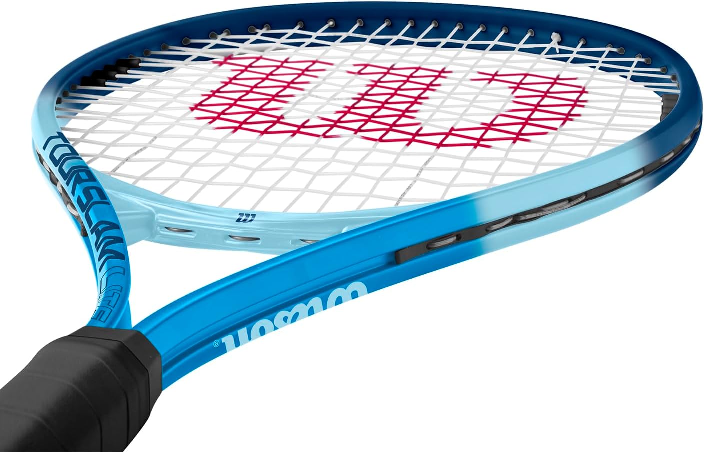 Wilson Tour Slam Lite Tennis Racket - Blue, Grip Size 3-4 3/8" - Image 5