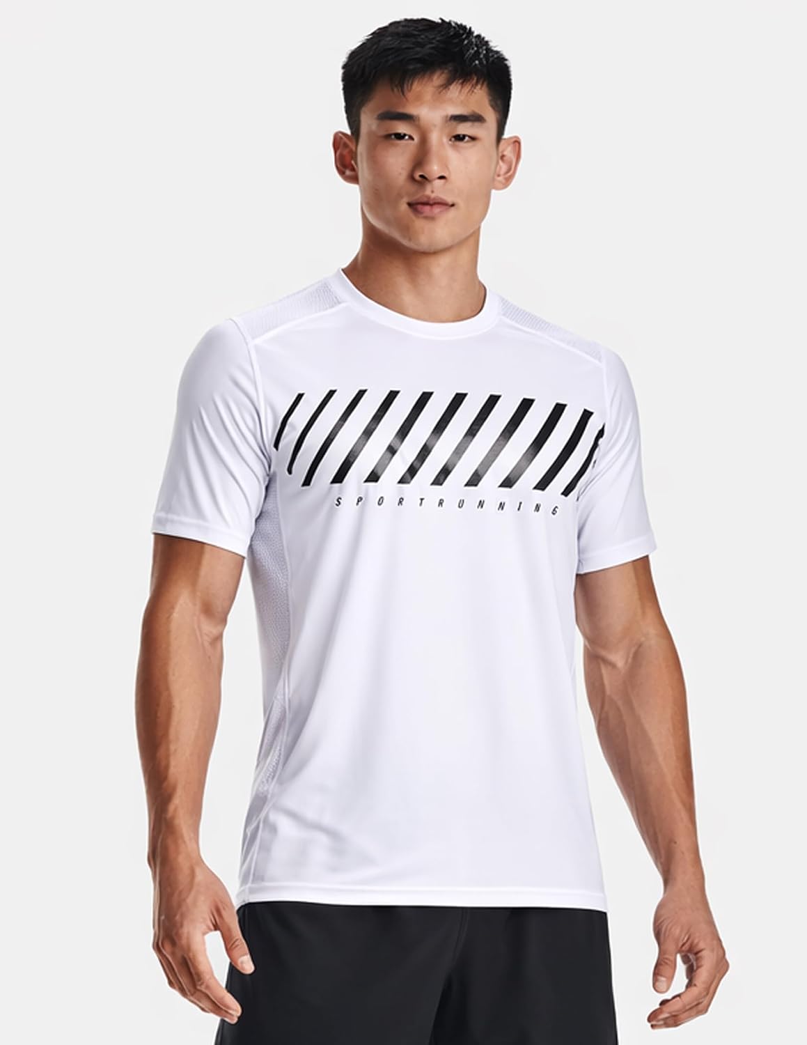 5 Pack Men’s Active Quick Dry Crew Neck T Shirts | Athletic Running Gym Workout Short Sleeve Tee Tops Bulk - Image 2