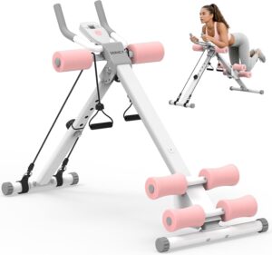 DERACY Ab Workout Machine Adjustabl...