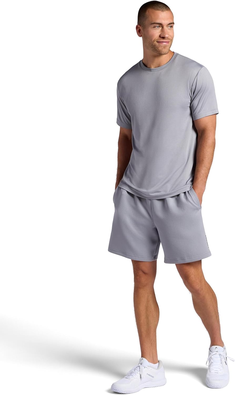 Head Men's Deuce Short, Standard Fit, 7” Inseam, Breathable Mesh Fabric - Image 3